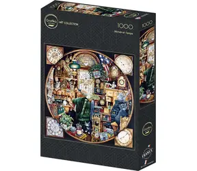 GRAPHICS Quadratisches Puzzle ...Genug von der Welt und der Zeit / 1000 Teile / 63,5 x 63,5 cm