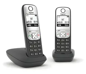 Gigaset A690 Duo schwarz / Telefon / DECT / 2 Mobilteile