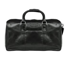 dbramante1928 Aalborg Weekender-Tasche 15" schwarz / Reisetasche / Echtleder / 52×29×28 cm