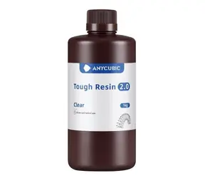 Anycubic UV Tough Resin 2.0 klar / Harz für 3D-Druck / LCD/DLP / 405 nm / Robust
