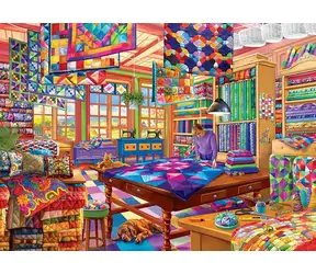 EUROGRAPHICS Puzzle Schneiderin / 1000 Teile / 68 x 48 cm