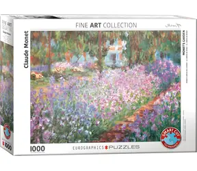 EUROGRAPHICS Puzzle Monets Garten / 1000 Teile / 67,6 x 48,9 cm