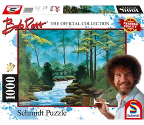 Schmidt Puzzle Bob Ross: Die einsame Brücke / 1000 Teile