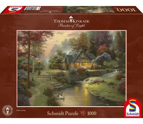 Schmidt Puzzle Haus an der Ecke / 1000 Teile