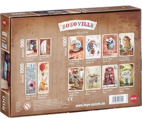 HEYE Puzzle Zozoville: Milchzahn / 500 Teile / 35 x 50 cm