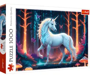 Trefl Puzzle Mystisches Einhorn / 1000 Teile / 68,3 x 48 cm