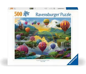 Ravensburger Puzzle Tal der Heißluftballons / 500 Teile / 49 × 36 cm