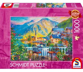 Schmidt Puzzle Malerisches Hallstatt / 1000 Teile