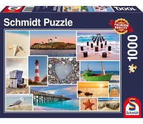 Schmidt Puzzle „Am Meer“ / 1000 Teile