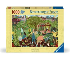 Ravensburger Puzzle Gartenarbeit / 1000 Teile / 70 x 50 cm
