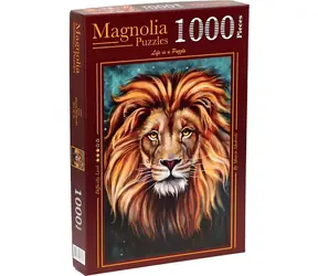 MAGNOLIA Puzzle Löwe / 1000 Teile / 48 x 68 cm