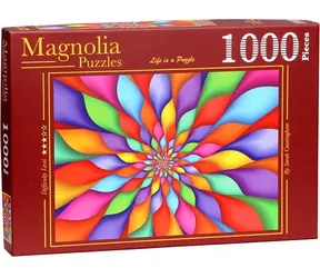 MAGNOLIA Puzzle Regenbogenblüten / 1000 Teile / 68 x 48 cm