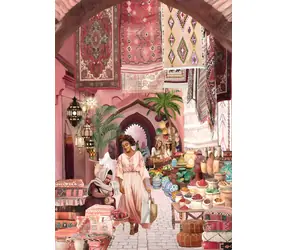 MAGNOLIA Puzzle Marrakesch / 1000 Teile / 48 x 68 cm