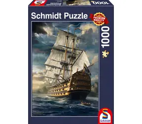 Schmidt Puzzle Segelschiff / 1000 Teile