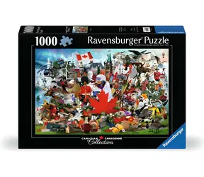 Ravensburger Puzzle Kanadische Kollektion: Oh, Kanada / 1000 Teile / 70 × 50 cm