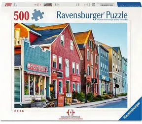 Ravensburger Puzzle Kanadische Meisterschaften: Charlottetown / 500 Teile / 49 x 36 cm