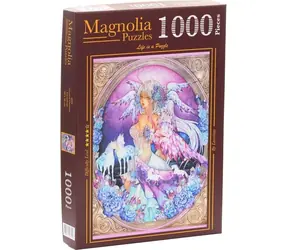 MAGNOLIA Puzzle Kristall-Einhorn / 1000 Teile / 48 x 68 cm