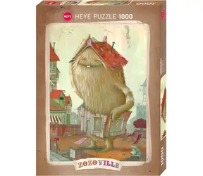 HEYE Puzzle Zozoville: Nachbarschaft / 1000 Teile / 50 x 70 cm