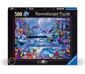 Ravensburger Leuchtendes Puzzle Magie des Mondlichts / 500 Teile / 49 × 36 cm