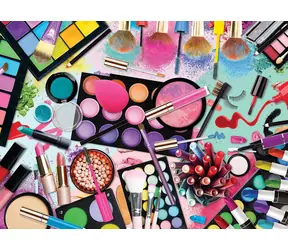 EUROGRAPHICS Puzzle Farbpalette: Make-up / 1000 Teile / 68 x 48 cm