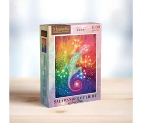 MAGNOLIA Puzzle Salamander of Light / 1000 Teile / 48 x 68 cm