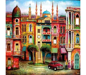 MAGNOLIA Puzzle Tbilisi Square / 1023 Teile / 60 x 60 cm