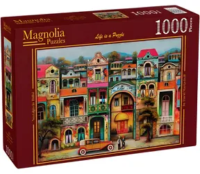 MAGNOLIA Puzzle Nostalgie in Tiflis / 1000 Teile / 68 x 48 cm