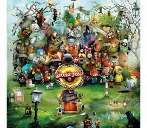 MAGNOLIA Puzzle Gruseliges Orchester / 1023 Teile / 60 x 60 cm
