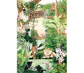 MAGNOLIA Puzzle Dschungel / 1000 Teile / 48 x 68 cm