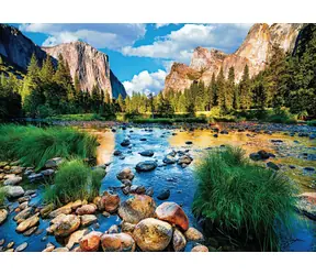 EUROGRAPHICS Puzzle Yosemite Nationalpark / 1000 Teile / 68 x 49 cm