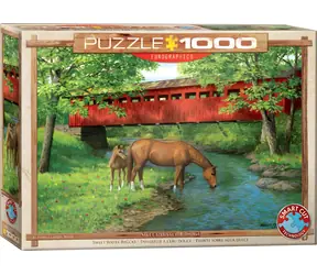 EUROGRAPHICS Puzzle Bridge at Sweet Water / 1000 Teile / 67,6 × 48,9 cm