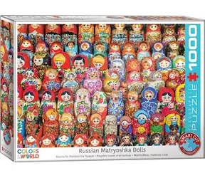 EUROGRAPHICS Puzzle Russische Matrjoschkas / 1000 Teile / 67,6 x 48,9 cm