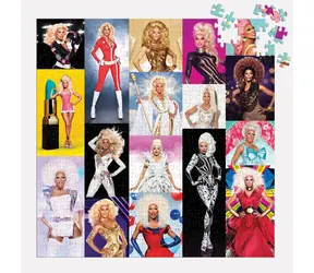 Galison Quadratisches Puzzle RuPaul's Drag Race / 500 Teile / 50,8 × 50,8 cm