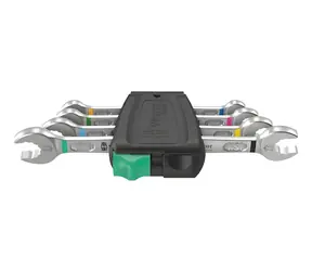 Wera 6005 Joker 4er-Set 1 Maulschlüsselsatz / 4-teilig / 6-13 mm / Doppelsechskant