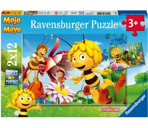 Ravensburger Puzzle Biene Maja / 2x12 Teile / 26 × 18 cm