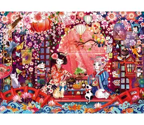 Schmidt Puzzle Japanische Teezeremonie / 500 Teile / 48,1 x 34,1 cm