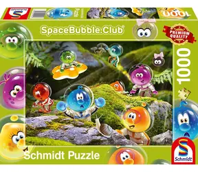 Schmidt Puzzle Spacebubble Club: Landung im Mooswald / 1000 Teile