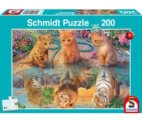 Schmidt Puzzle „Wenn ich groß bin“ / 200 Teile / 43,2 × 29,1 cm