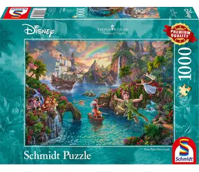 Schmidt Puzzle Disney: Peter Pan / 1000 Teile / ab 12 Jahren