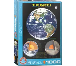 EUROGRAPHICS Puzzle Erde / 1000 Teile / 48,9 x 67,6 cm