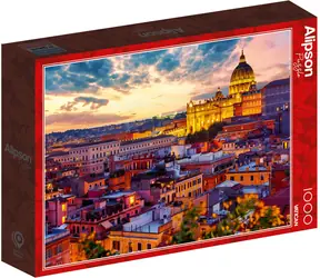 ALIPSON Puzzle Vatikan / 1000 Teile / 69 x 47,8 cm
