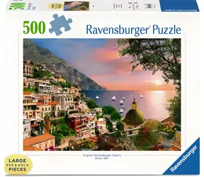 Ravensburger Puzzle Positano, Italien XXL / 500 Teile / große Teile / 70 x 50 cm
