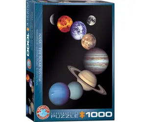 EUROGRAPHICS Puzzle NASA - Sonnensystem / 1000 Teile / 67,63 × 48,89 cm