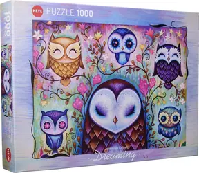 HEYE Puzzle Dreaming: Große Eule / 1000 Teile / 50 x 70 cm