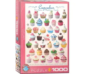 EUROGRAPHICS Puzzle Cupcakes / 1000 Teile / 48,9 × 67,6 cm