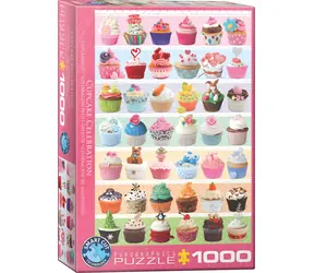 EUROGRAPHICS Puzzle Cupcakes Celebration / 1000 Teile / 48,9 x 67,6 cm