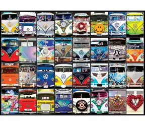 EUROGRAPHICS Puzzle VW Cool Faces / 1000 Teile / 67,63 x 48,89 cm