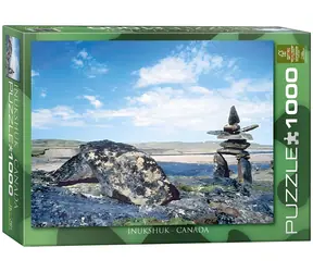 EUROGRAPHICS Puzzle Inukshuk, Kanada / 1000 Teile / 67,6 x 48,9 cm
