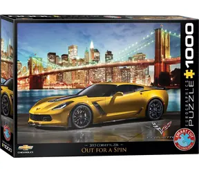 EUROGRAPHICS Puzzle Chevrolet Corvette Z06 / 1000 Teile / 67,6 × 48,9 cm