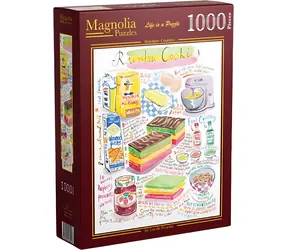 MAGNOLIA Puzzle Regenbogenkekse / 1000 Teile / 48 x 68 cm